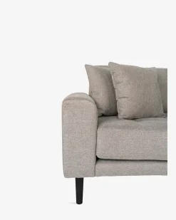 Fabio sofa m/chaiselong, stone