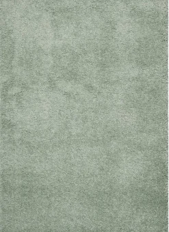 Feel tæppe, støvet grøn, 160 x 230