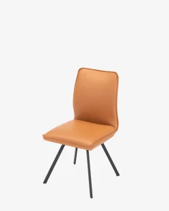 Fiore spisebordsstol, cognac læder