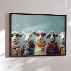 Får på stribe galleri