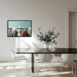 Får på stribe galleri