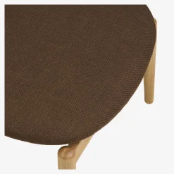 Frame fodskammel, natur/brun