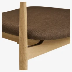 Frame loungestol, natur/brun