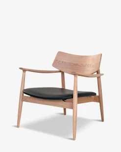 Frame loungestol, natur/sort