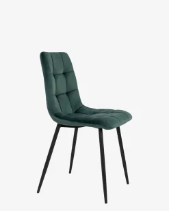 Frigg spisebordsstol, mørkegrøn