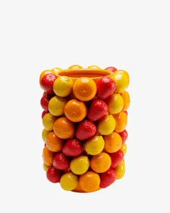 Frugt parade vase høj