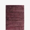 Gianna tæppe, vinrød 170x240cm