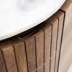 Grace skænk mango/ hvid marmor top