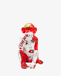 Graffiti monkey red