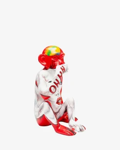 Graffiti monkey red