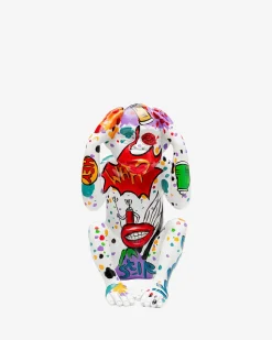 Graffiti monkey white