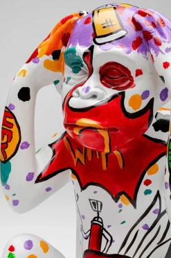 Graffiti monkey white