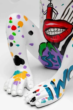 Graffiti monkey white