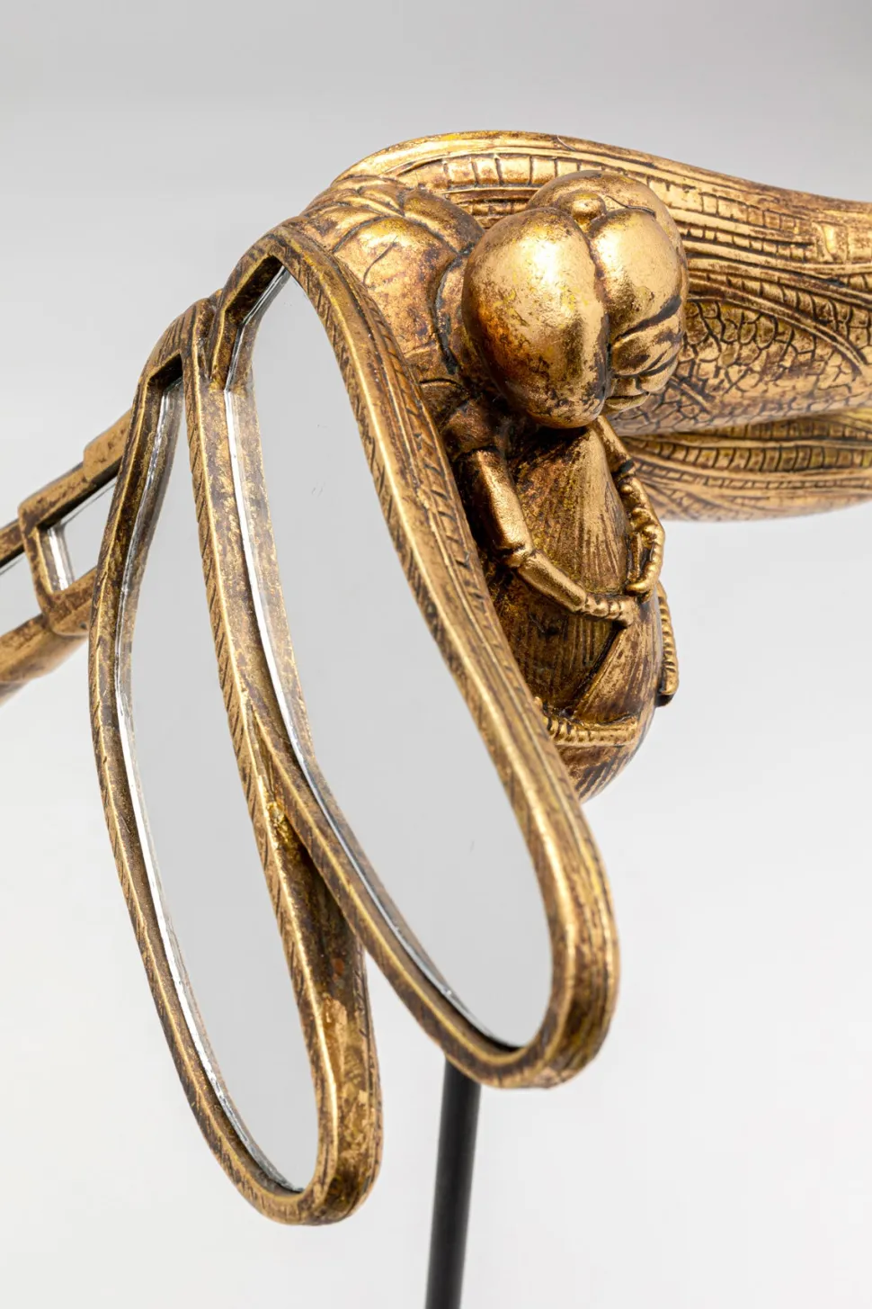 Guldsmed spejl figur