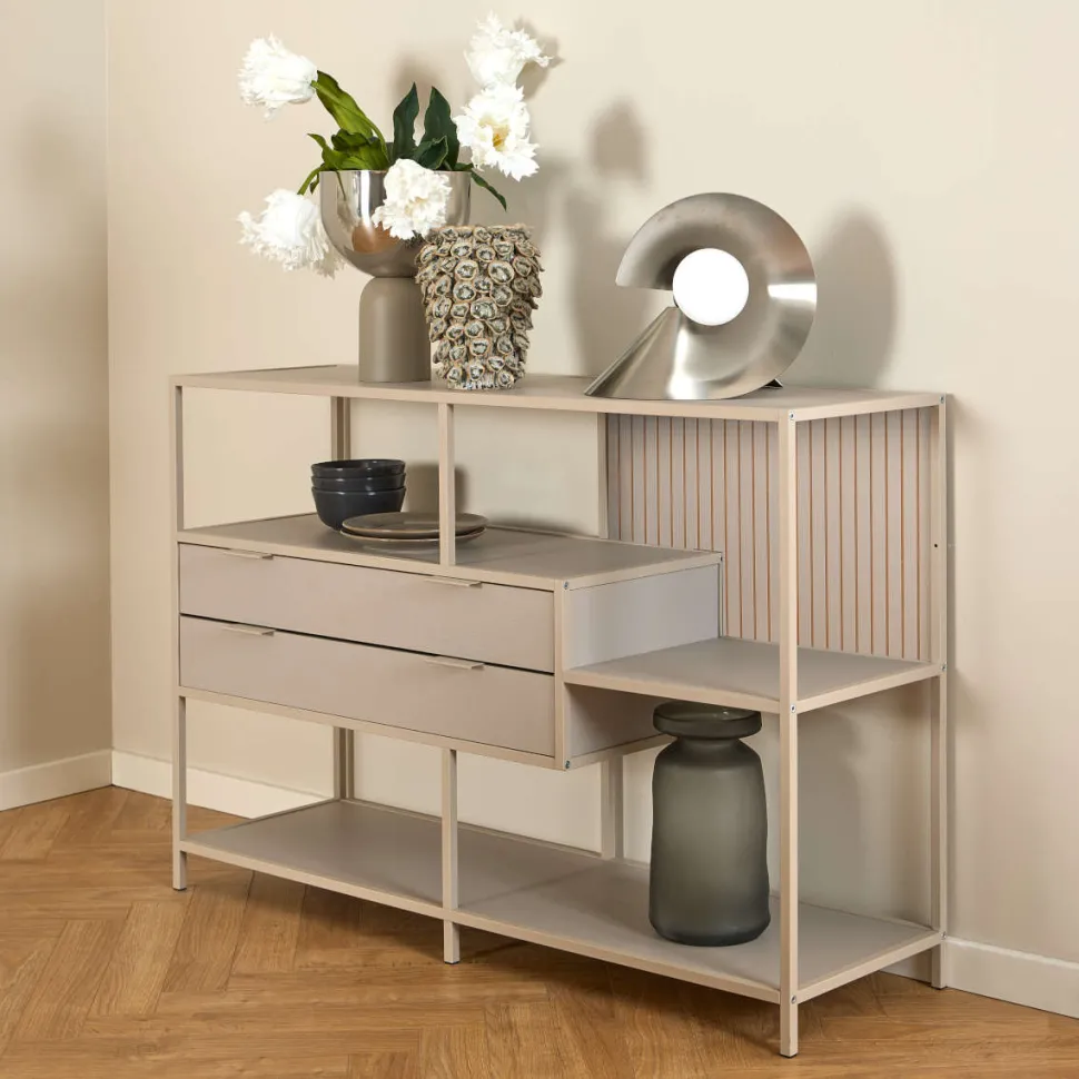 Gwenn reol asymmetrisk lav med skuffer