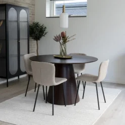 Halden spisebordsstol, beige