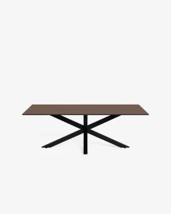 Heaven sofabord glas | keramisk, Rustbrun