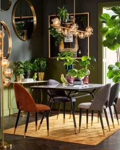 Hudson spisebordsstol, orange