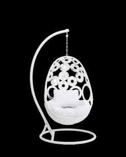 Ibiza hængestol, hvid