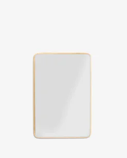Jetset spejl, guld ramme