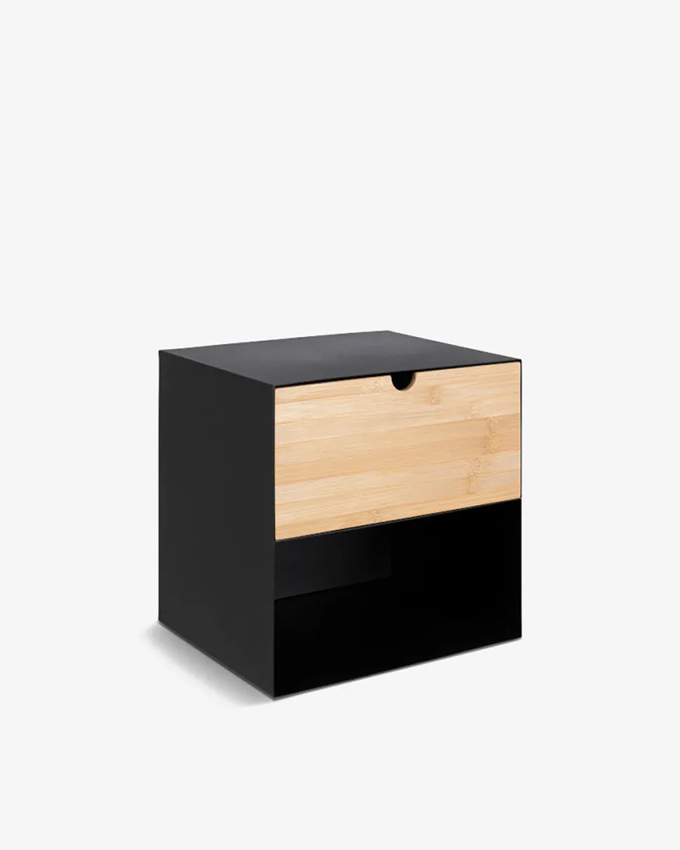 Joliet natbord sort / natur