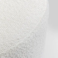 Kirsebær puf, creme bouclé