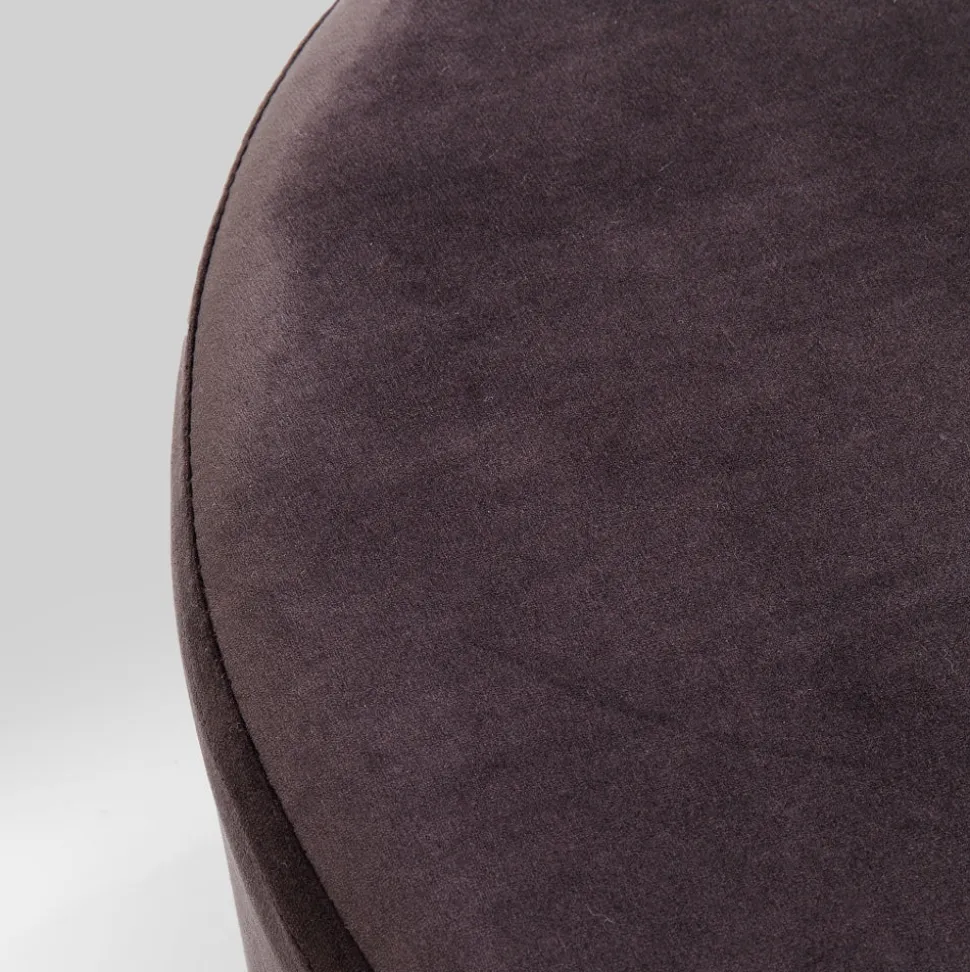 Kirsebær puf, mørkegrå