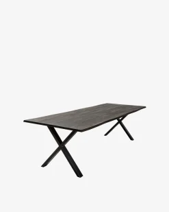 Klint spisebord røget eg