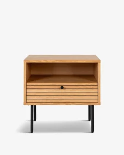 Kyoto sengebord, lys eg