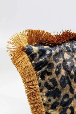 Leo fringe pyntepude