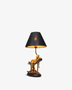 Leopard bordlampe