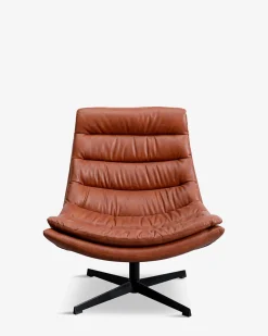 Lido lænestol, cognac