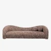Livia 3 personers sofa, brun