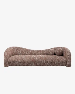 Livia 3 personers sofa, brun