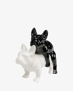 Love dogs figur, sort/hvid