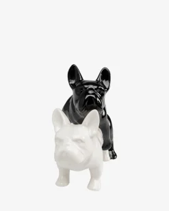 Love dogs figur, sort/hvid