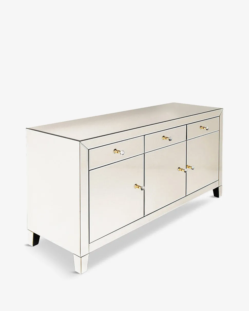 Luxury skænk, 3 skuffer 3 låger