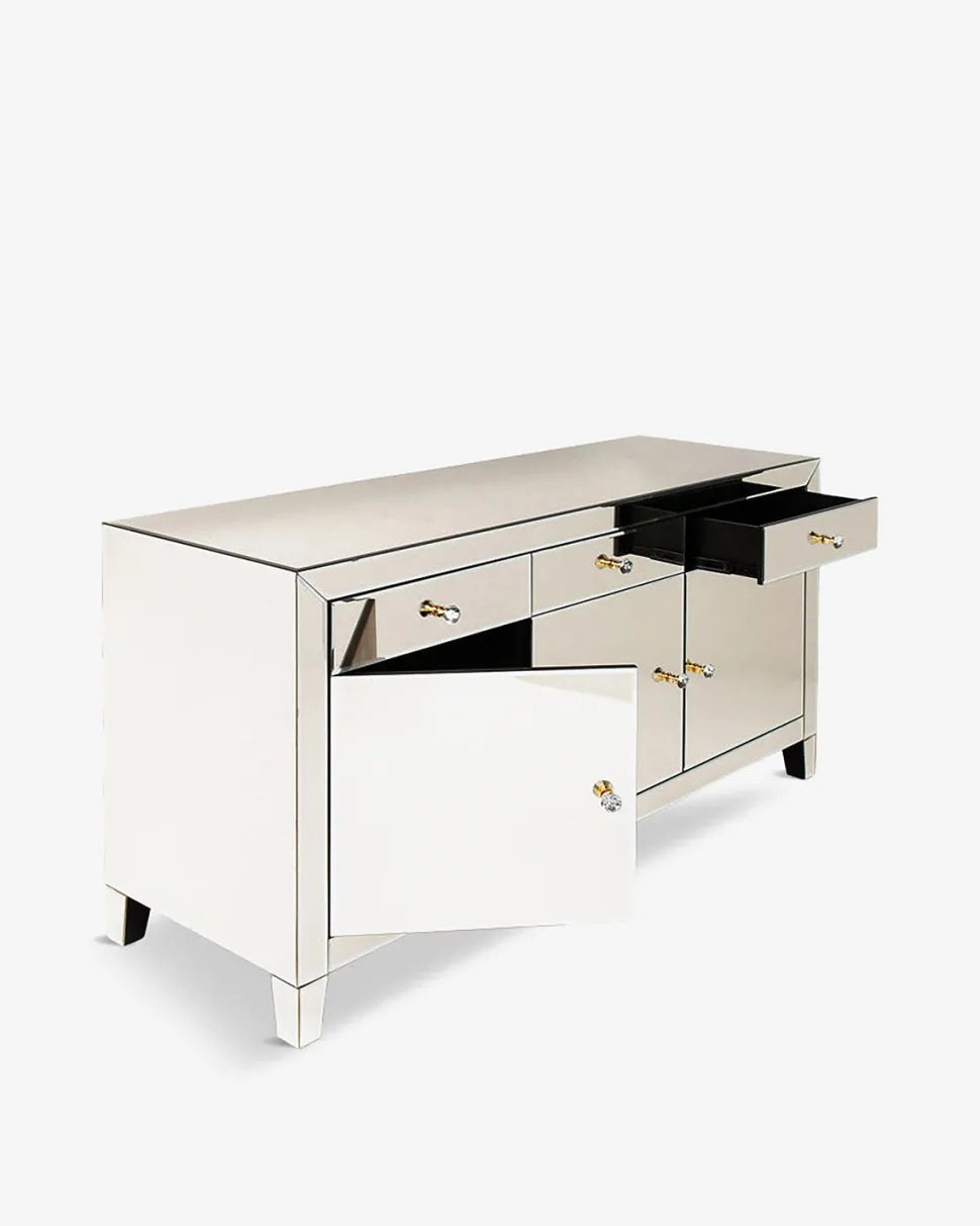 Luxury skænk, 3 skuffer 3 låger