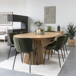 Maceda spisebordsstol, mørkegrøn