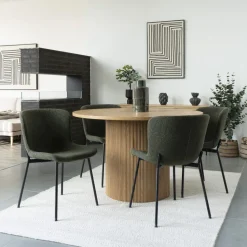 Maceda spisebordsstol, mørkegrøn