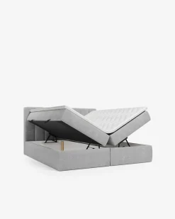 Mala magasinseng 160x200 cm m/gavl, grå