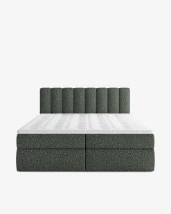 Mala magasinseng 180x200cm m/ gavl, grøn