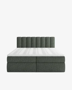 Mala magasinseng 160x200cm m/ gavl, grøn