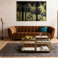 Metallic palms glas galleri