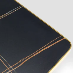 Miler sidebord, messing/keramisk