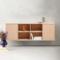 Mistral skænk, hvidpigmenteret eg