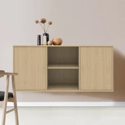 Mistral skænk, hvidpigmentret eg