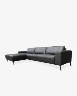 Modu byggesofa, antracite læder