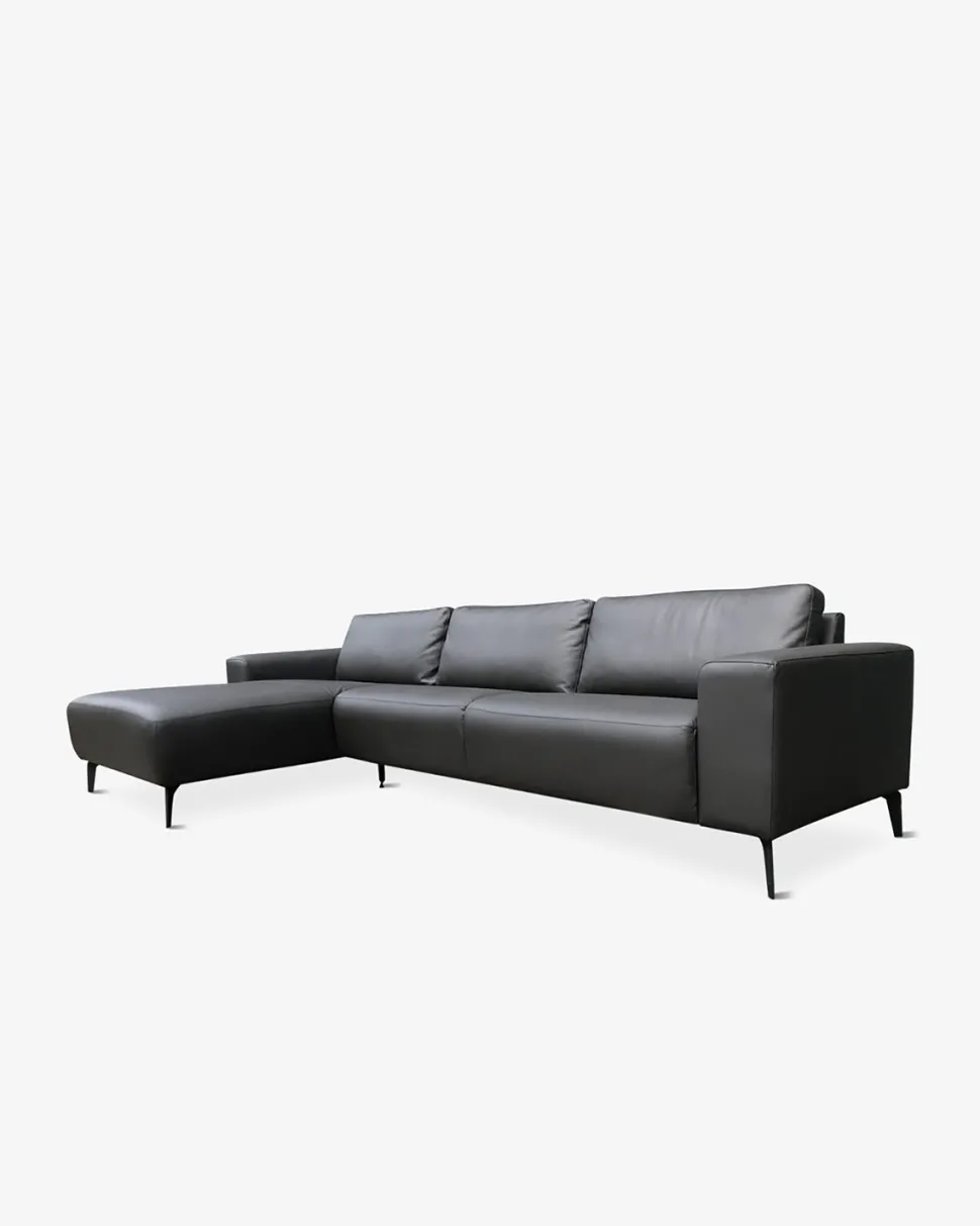 Modu byggesofa, antracite læder