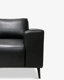 Modu byggesofa, sort læder